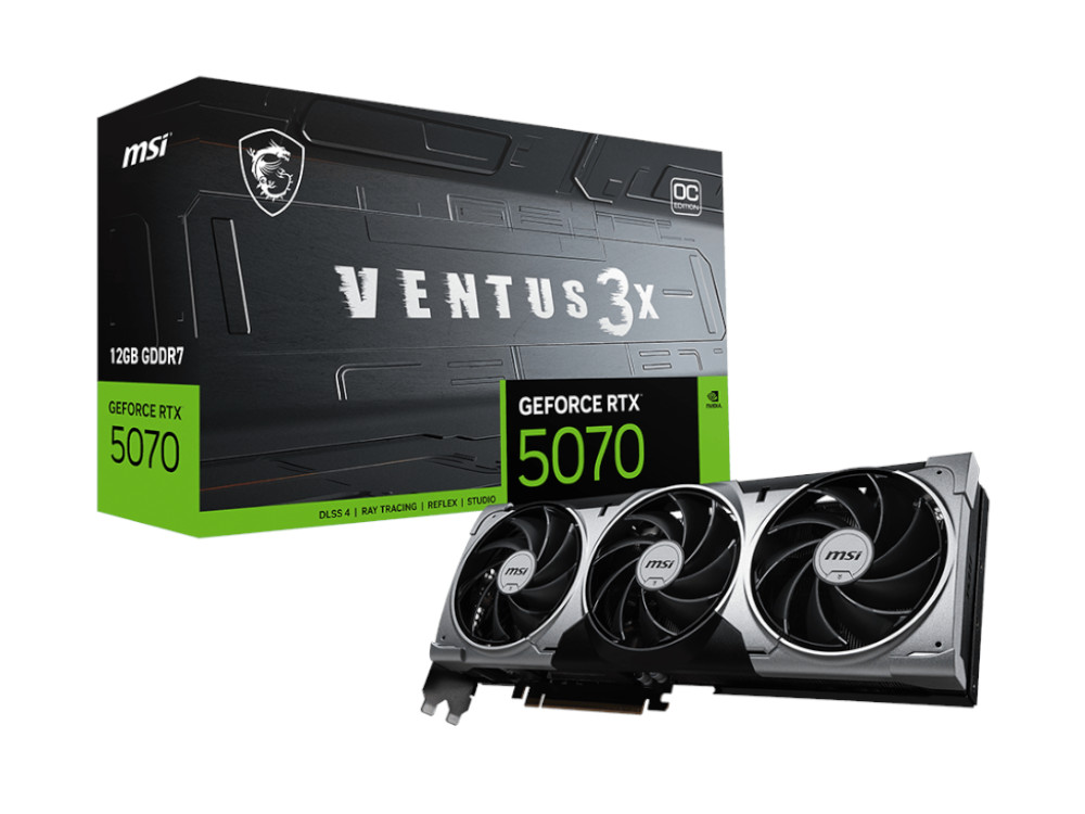 GAM AMD 9600X RTX5070-12GB-VENTUS3XOC MX360 PREBUILT GAMING PC VCM RTX507012GVENTUS3XOC